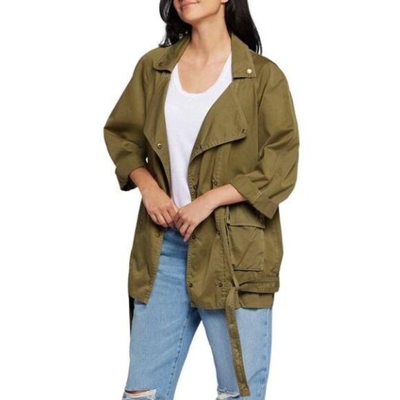 CURRENT/ELLIOTT The REGIMENT JACKET Utility Cargo Military Jacket M NWT $318 - Picture 1 of 6